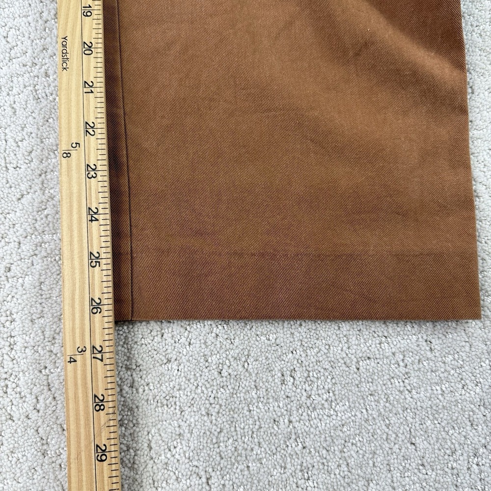 Sézane Constance Pants Women's 34 (US 2) Brown Pleated Wide Leg 26x28 $145 - Picture 9 of 11